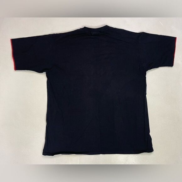 VINTAGE Disney Donald Duck Graphic T-shirt Men XL Black Short Sleeve USA 90s - Picture 4 of 6